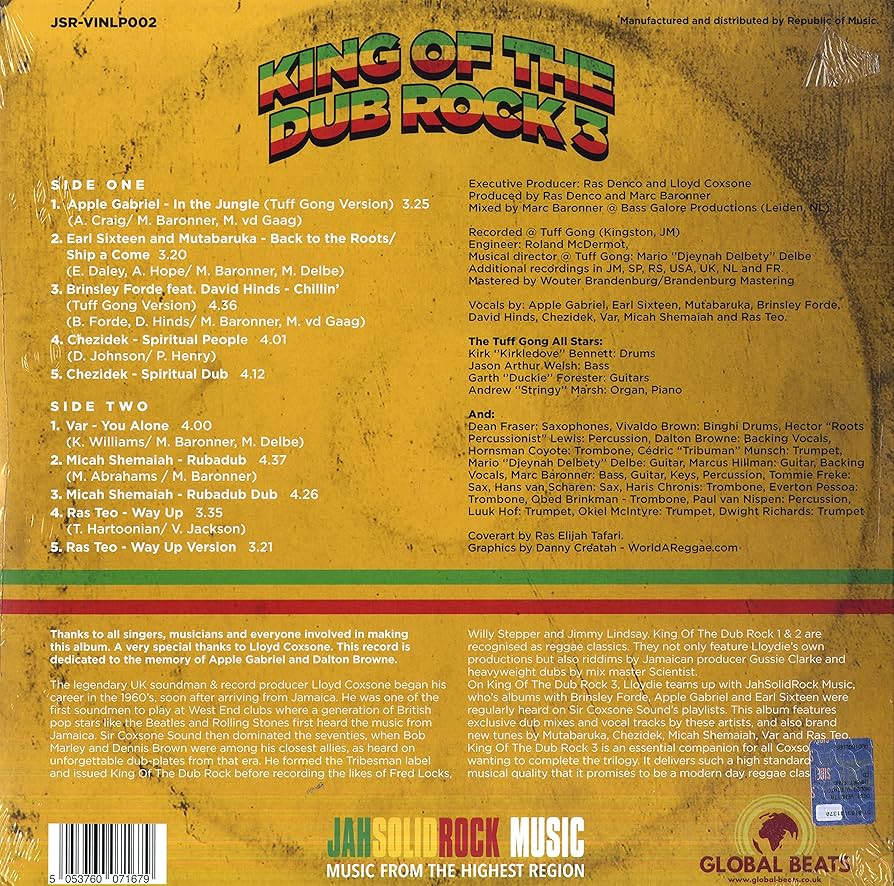 King of Dub Rock Vol.3 [Vinyl LP]: Amazon.de: CDs & Vinyl